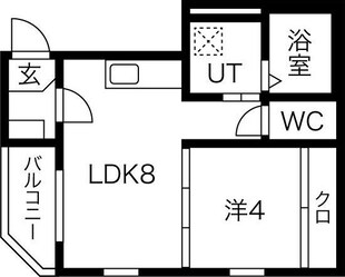 ラファン新栄の物件間取画像